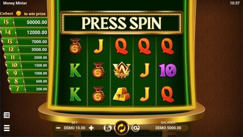 Money Minter, Jogar Slots Online, Cassino Online